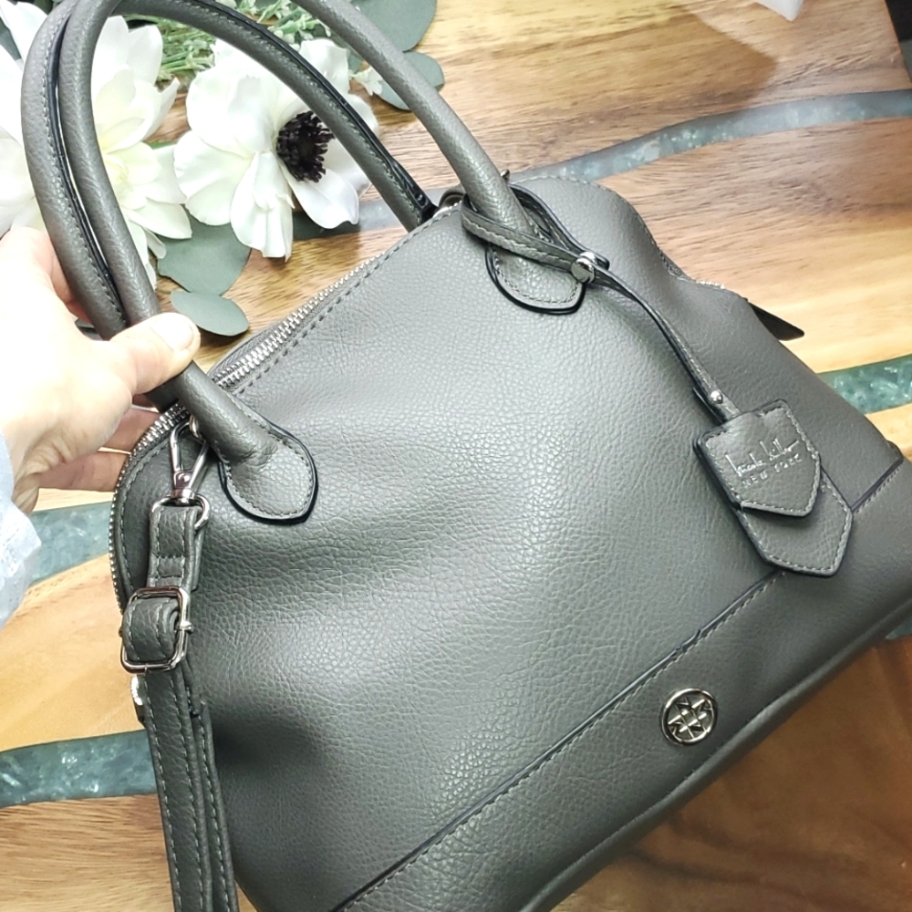 Nicole Miller New York Satchel with Crossbody Strap - Picture 12 of 12